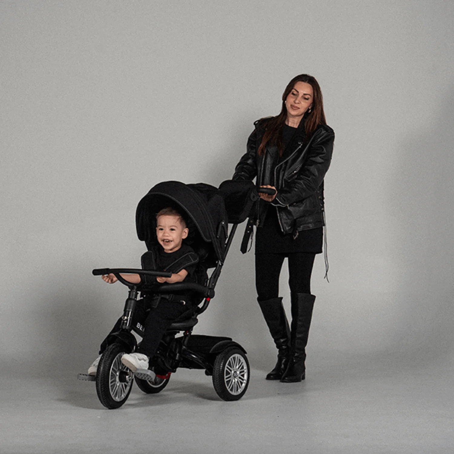 Onyx Black Bentley 6 in 1 Stroller Trike - Image 3